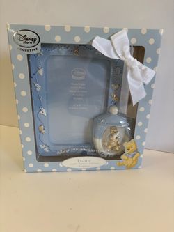 Disney Winnie the Pooh "Magical Beginnings" photo frame and keepsake box set