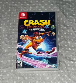 Nintendo Switch Game: Crash Bandicoot 4 Its About Time