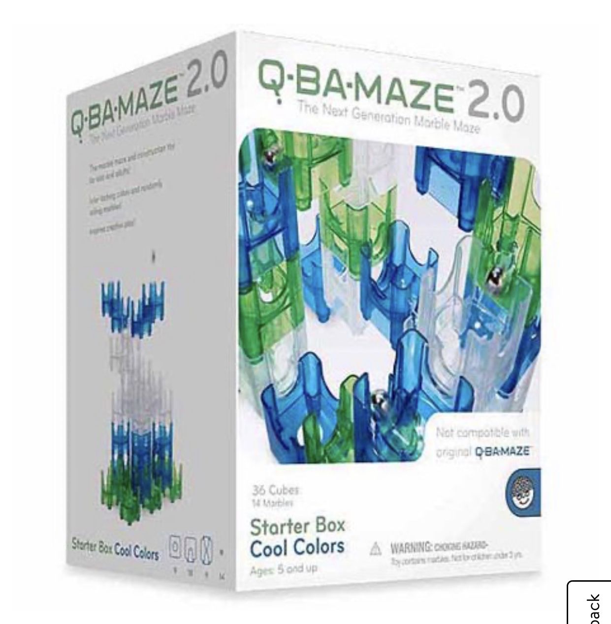 Q-BA-MAZE 2.0: Starter Box - Cool Colors - Building