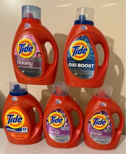 Tide liquid detergent