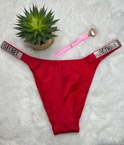 L-❤️‍🔥 Bright Red Rhinestone Bra❤️‍🔥 Brand New No Tags!