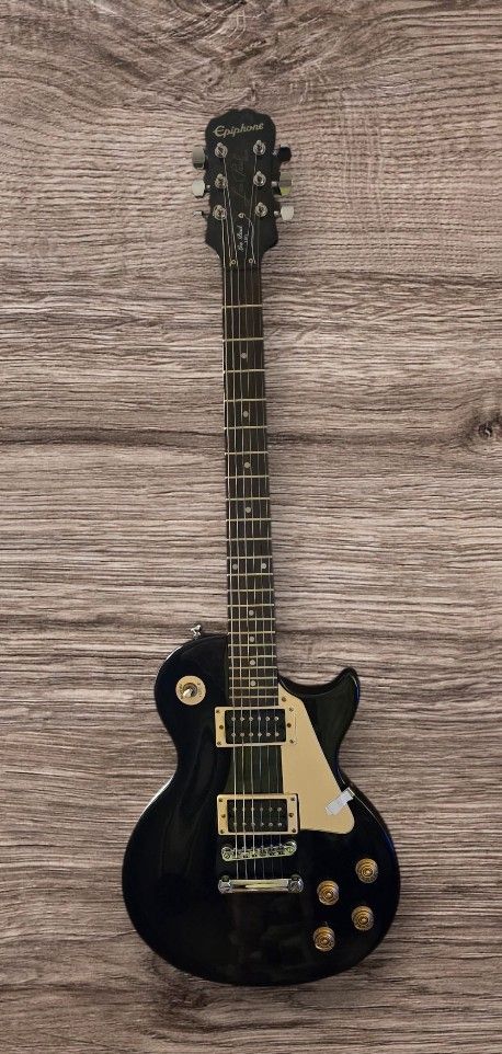 Gibson Epiphone, Les, Paul electric guitar.