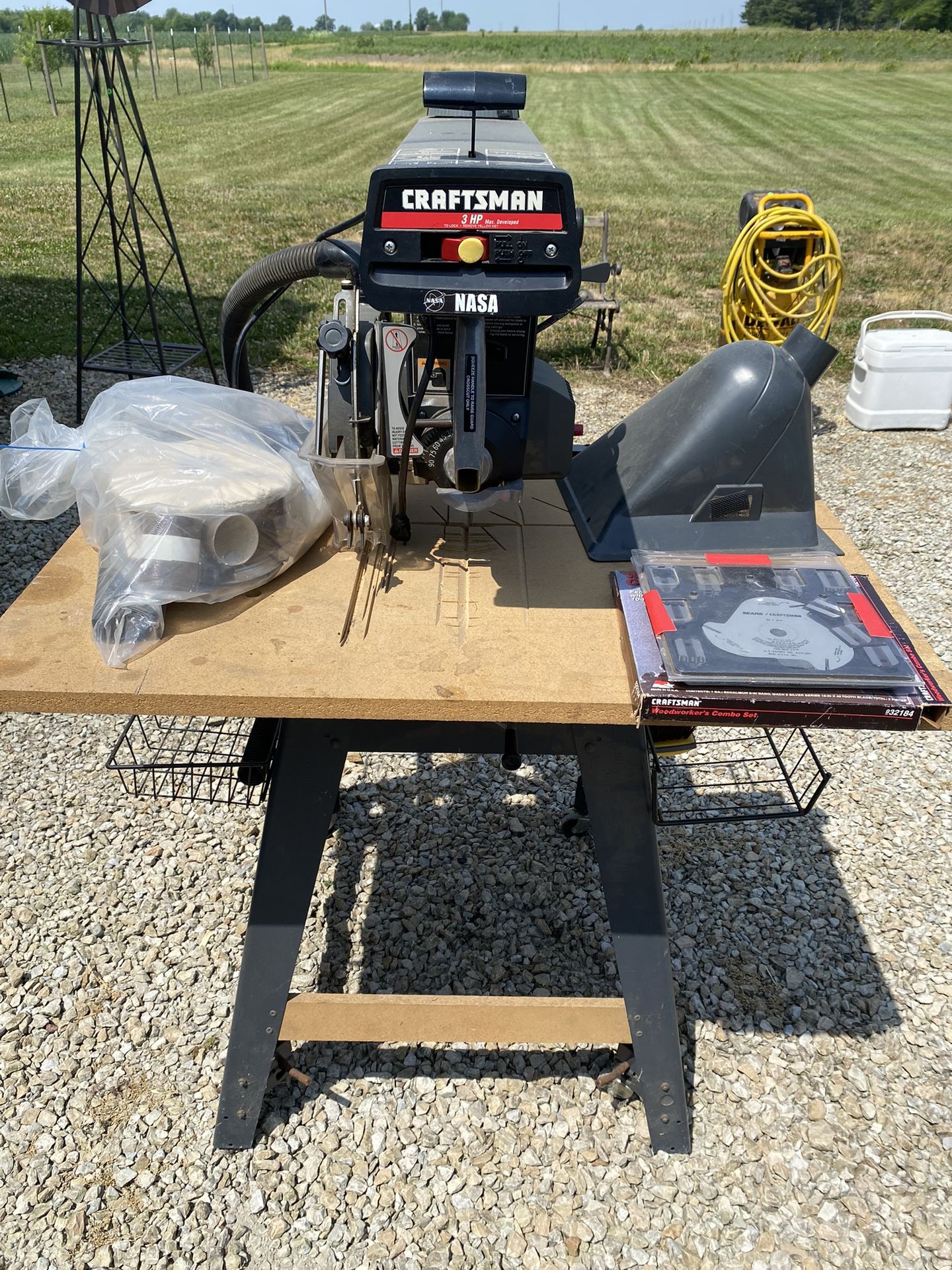 Craftsman contractor series radial arm saw discount
