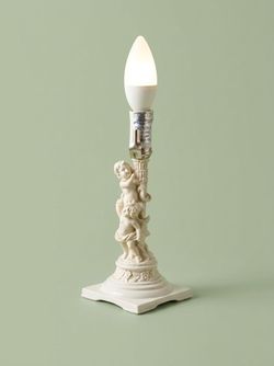 Vintage cherub lamp