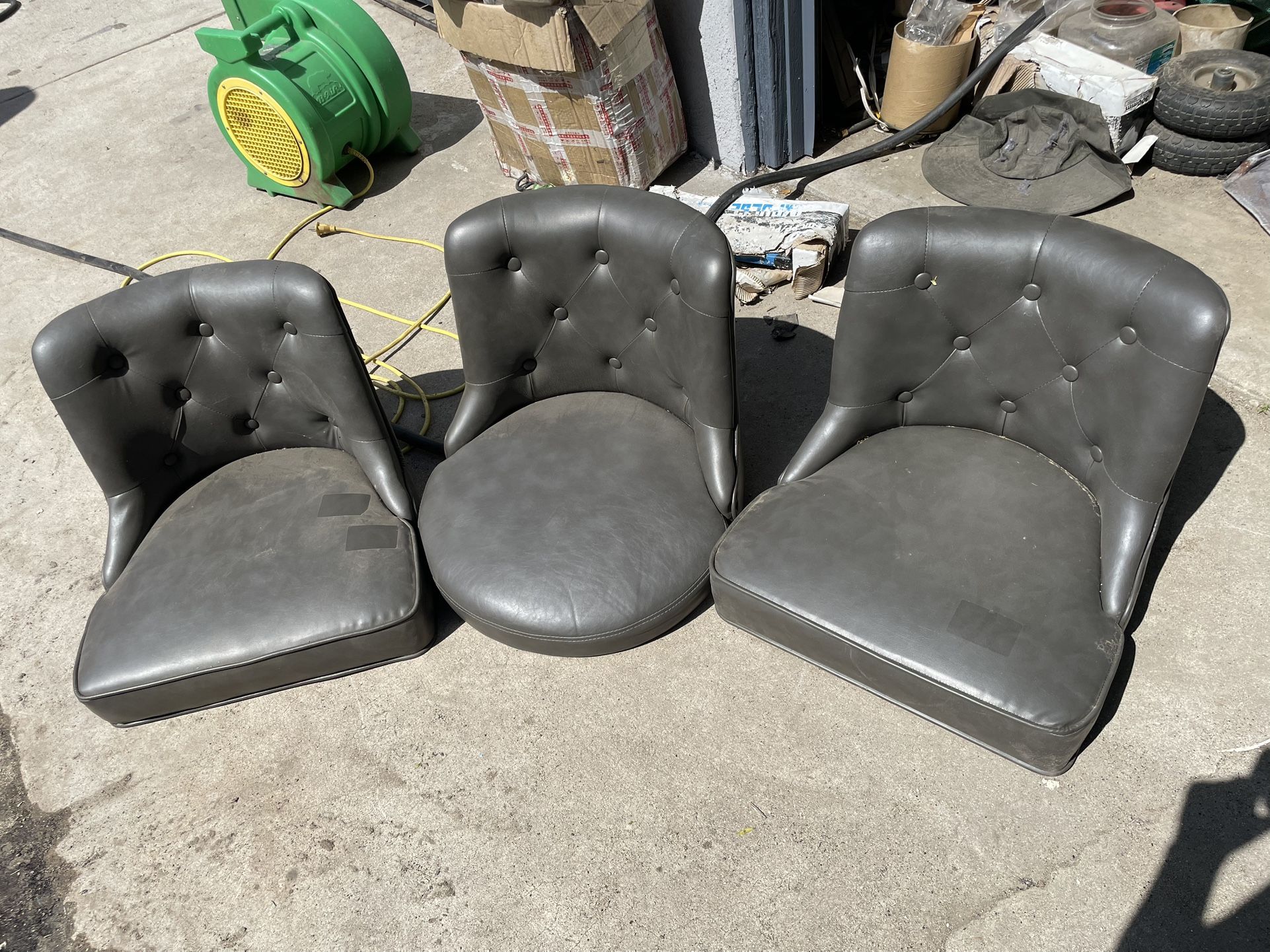 3 Chair No Base Included