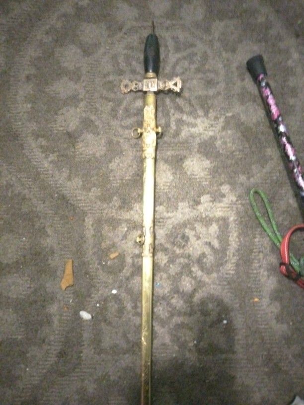 32 Degree Prince Of Secrits And Nobility Masonic Sword