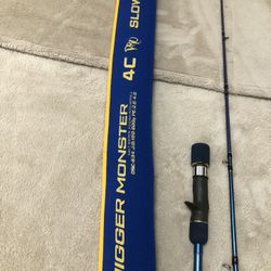 JIGGER MONSTER 4C PRO SLOW PITCH JIGGING ROD