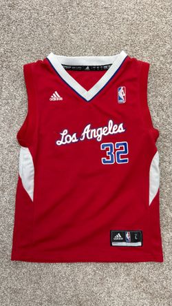 Adidas Blake Griffin #32 Los Angeles Clippers Youth Jersey Red NBA Size L boys