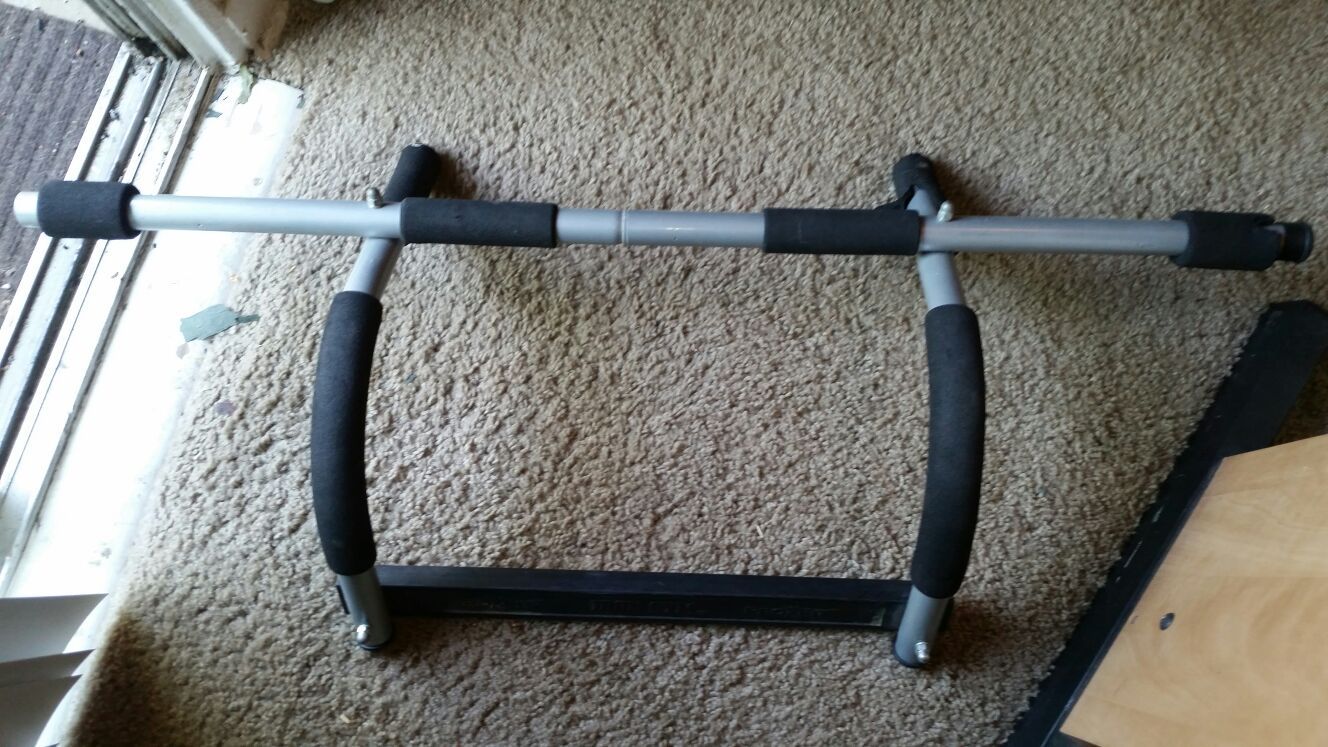 Titan Fitness Pull Up Bar Over the Door Upper Body ... $17.99 from 5+ stores Titan Fitness Pull Up Bar
