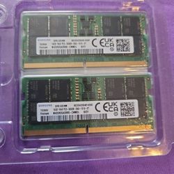 Samsung 32GB (2x16GB) DDR5-5600MHz Laptop Memory