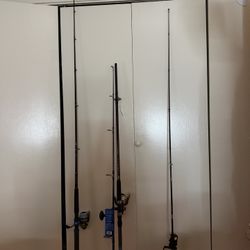 brand new fishing poles