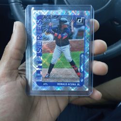 Ronald Acuna Jr. Diamond Parallel Elite Series Card