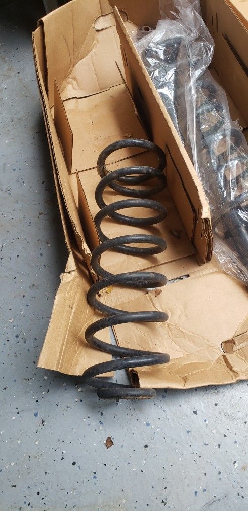 Rear Shocks And Load Springs