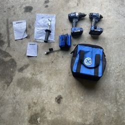 24 Volt Kobalt 1/2 Drill And Impact Driver