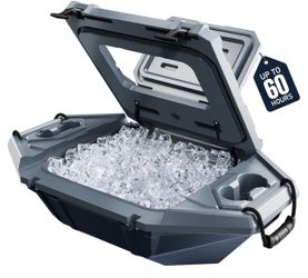Floating Cooler – 32 QT up to 60 Hours Amphibious Ice Chest - Kayak Camping Coolers for Lake, River, SUP, Fishing, Boat, Pool, Party, Beach & More