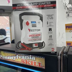 1400 AMP JUMP STARTER - VECTOR 