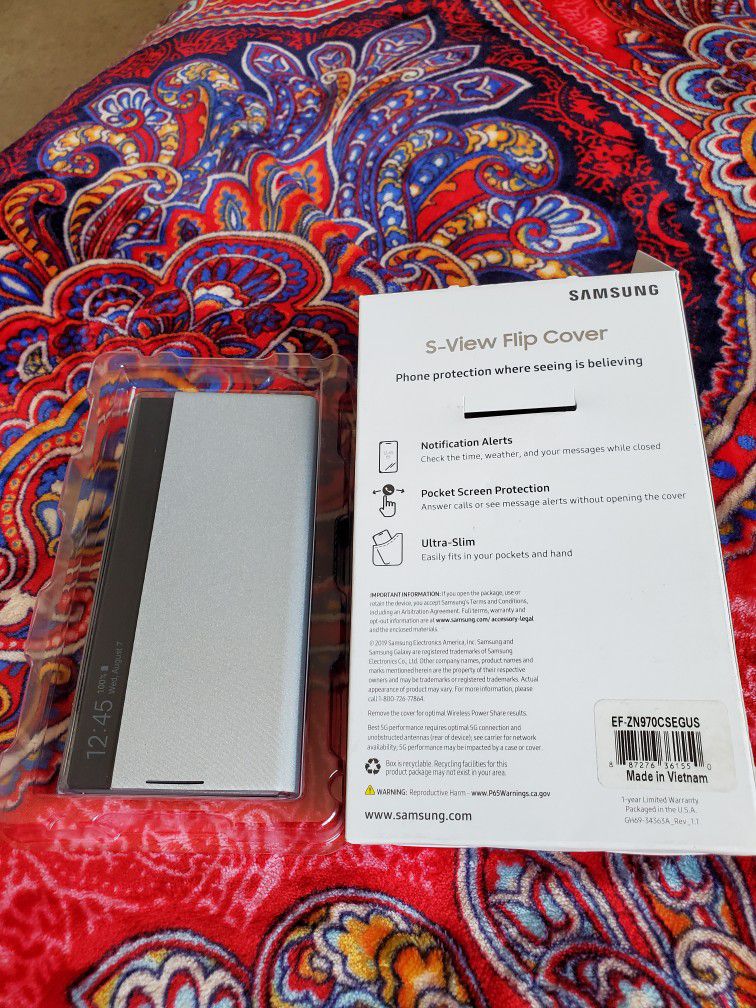 Smart Flip View Samsung Galaxy Note 10 Brand New Never Used. $20