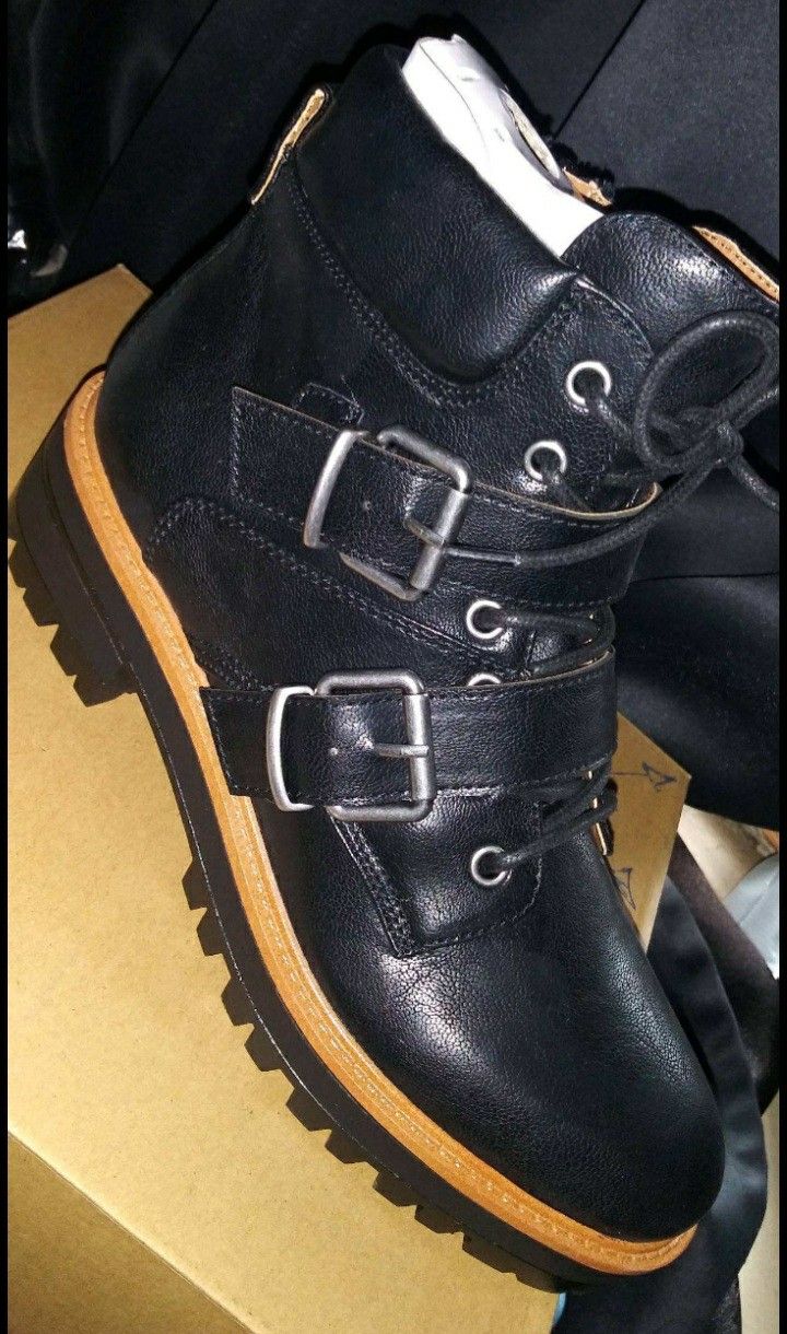 BOOTS 8.5W NEW $75, COACH SHOES 6.5W NEW $89 small scratches inside from closet,