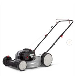21 in. 140 cc Briggs and Stratton Walk Behind Gas Push Lawn Mower with Height Adjustment and Prime 'N Pull Start