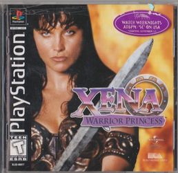 Xena Warrior Princess PS1 Game - $10 (Chicago Garfield Ridge)