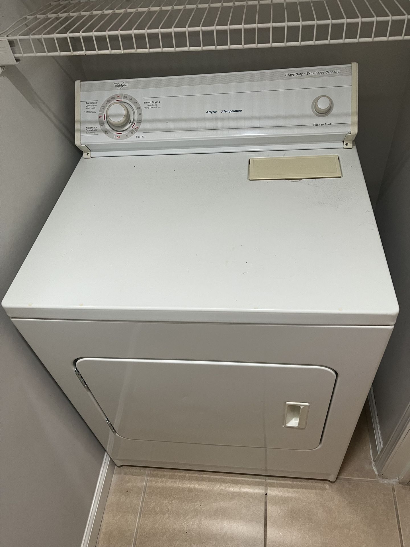 Whirlpool Washer Dryer