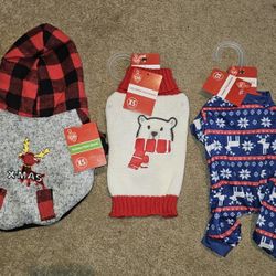 Extra Small Pet Sweater And Jacket And Pajama