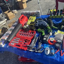 RYOBI And Milwaukee Tools For Sale White Horse Flea Market 