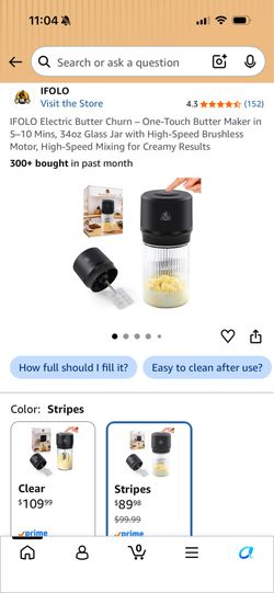 Electric butter maker