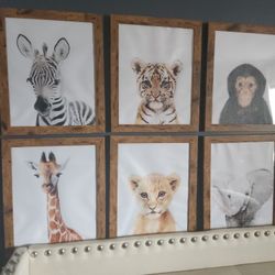 8x10 Framed Nursery Pics
