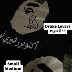 Bape Tees Small Medium Large