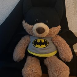 Gund DC comics Batman Stuffed Bear
