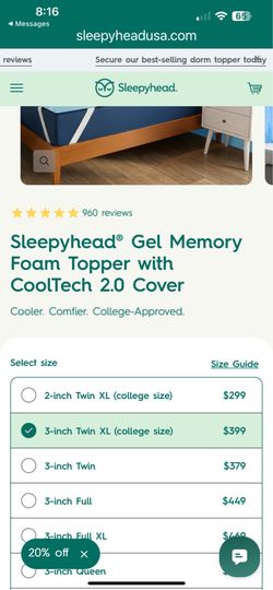 Sleepyhead Mattress Topper