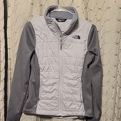 The North Face Women’s Jacket Gray Lightweight Puffer Coat Size Small TNF