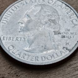 2019 Washington Quarter W Mint Mark