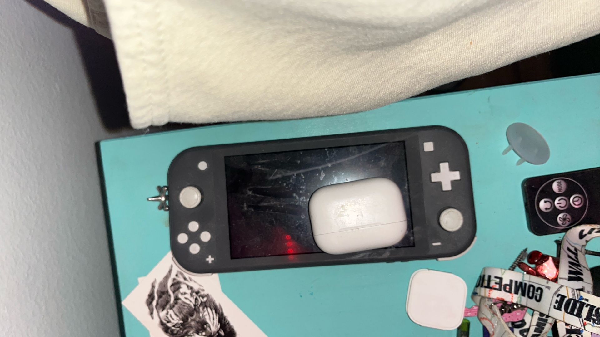 nintendo switch lite and airpod pros second generation