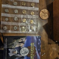 Presidential And Bicentennial  Dollars,quaters S MINT MARK Whest 