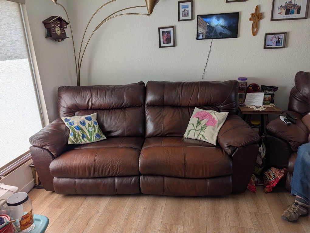 Leather Couch