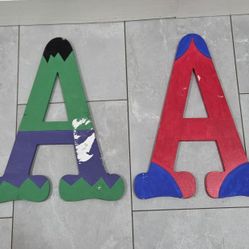 2 Letter A's