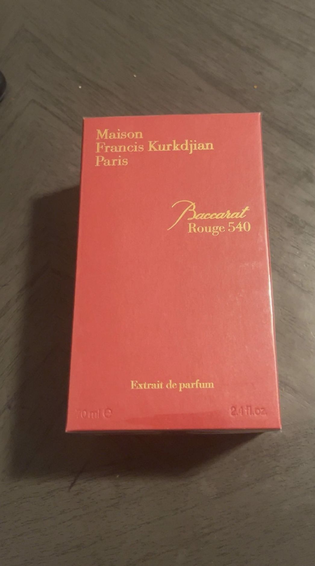 Baccarat rouge 540