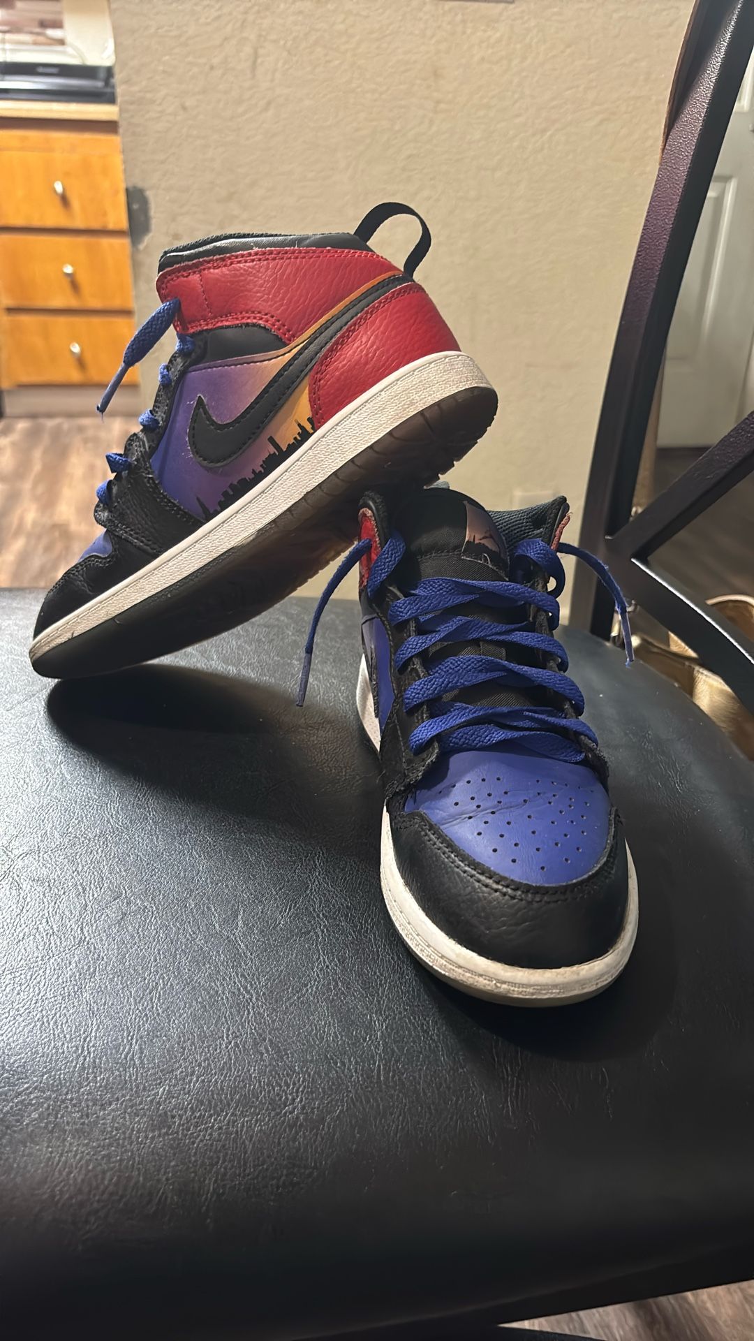 High Top Jordan 1s