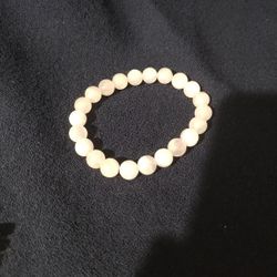 Rose Quartz Beaded Bracelet 