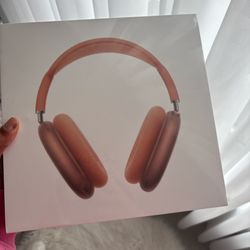 Pink Apple AirPod  Maxes
