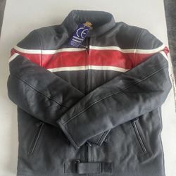 New Leather Motorcycle Gloves 