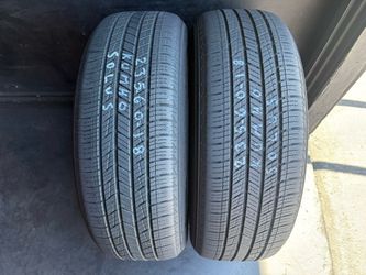 235-60-18 Kumho Solus Used Tire Pair $120 Free Mounting and Balancing