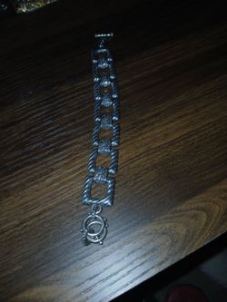 Brighton  Silver Bracelet  7 inches