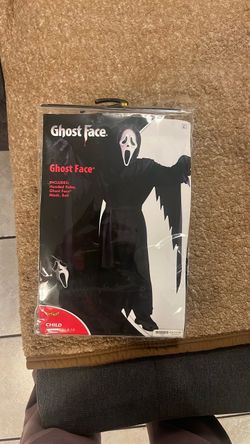Ghost face kids costume