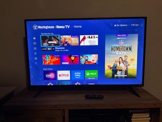 43 inch Roku Tv + Remote