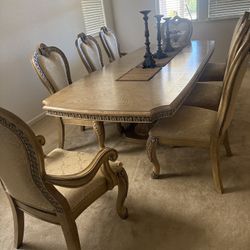Dining table and China cabinet 