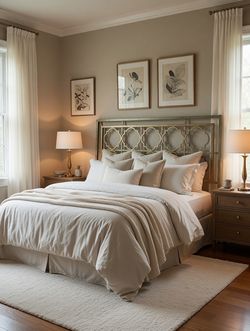 King Size Vintage Design Bedframe