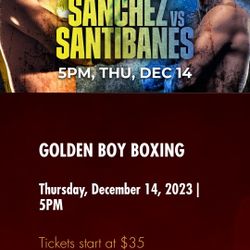 Golden Boy Boxing 🥊💪🥊 @Fantasy Springs Casino Special Event Center 